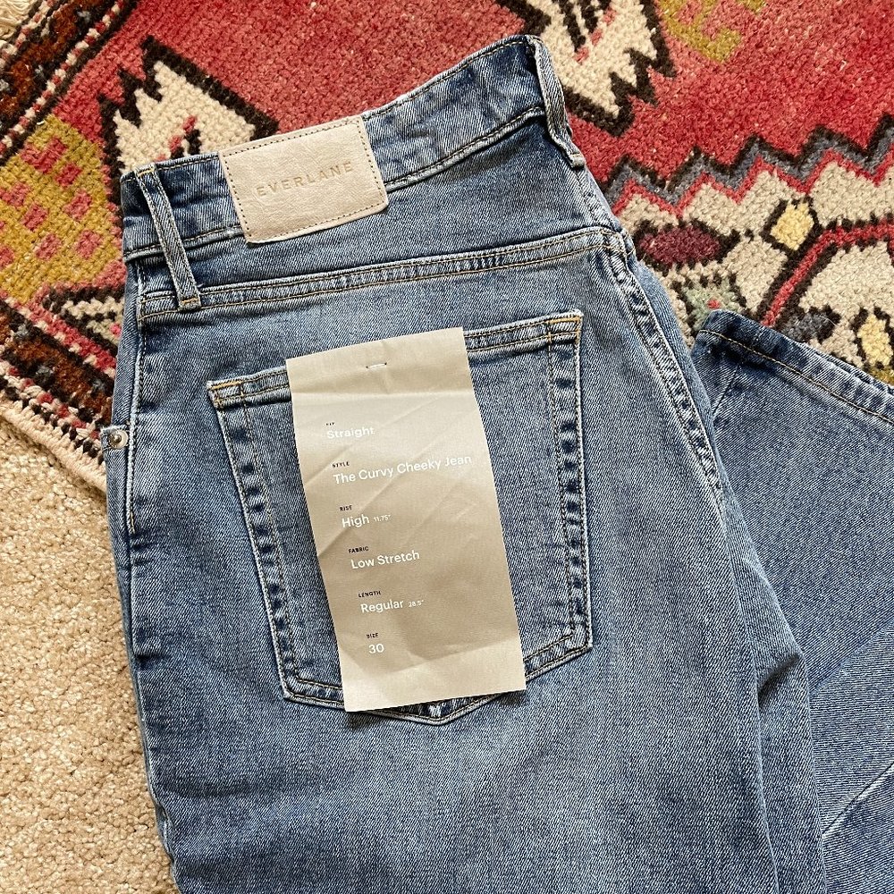 Everlane Curvy Cheeky NWT Jeans